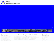 Tablet Screenshot of apex-design.co.nz